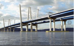 New Tappan Zee Bridge, projected completion 2018. Photo: NYS Thruway.