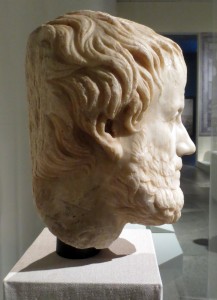 Aristotle, original 4th c. BC, Roman copy 1st c. AD. Vienna, Kunsthistorisches Museum. Photo: Dianne L. Durante