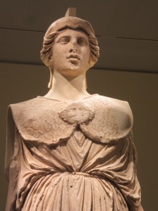Athena, original mid-5th c. BC, this Greek copy ca. 170 BC. Berlin, Staatliche Museen. Photo: Dianne L. Durante.