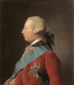 King George III in 1762, by Ramsay. Image: Wikipedia