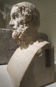 Homer, original 2nd c. BC, this Roman copy 1st c. AD. London, British Museum. Photo: Dianne L. Durante
