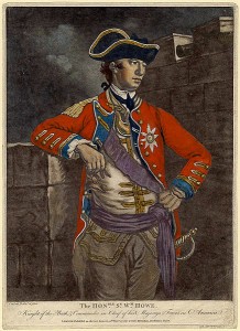General William Howe, ca. 1777. Image: Wikipedia