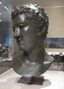 Head of Juba II of Numidia, in the Pergamon exhibition at the Metropolitan Museum of Art. Photo: Dianne L. Durante