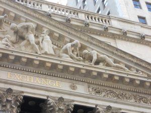 New York Stock Exchange pediment, right side. Photo copyright (c) Dianne L. Durante 2016.