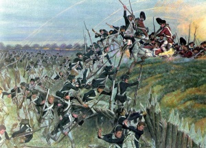 Storming of Redoubt 10, later rendition sponsored for the U.S. ___ Military History (via Wikipedia)