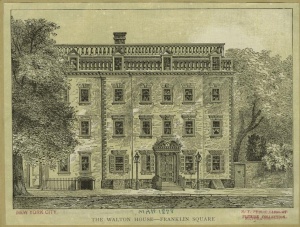Walton House. Image: NYPL Digital Collections.
