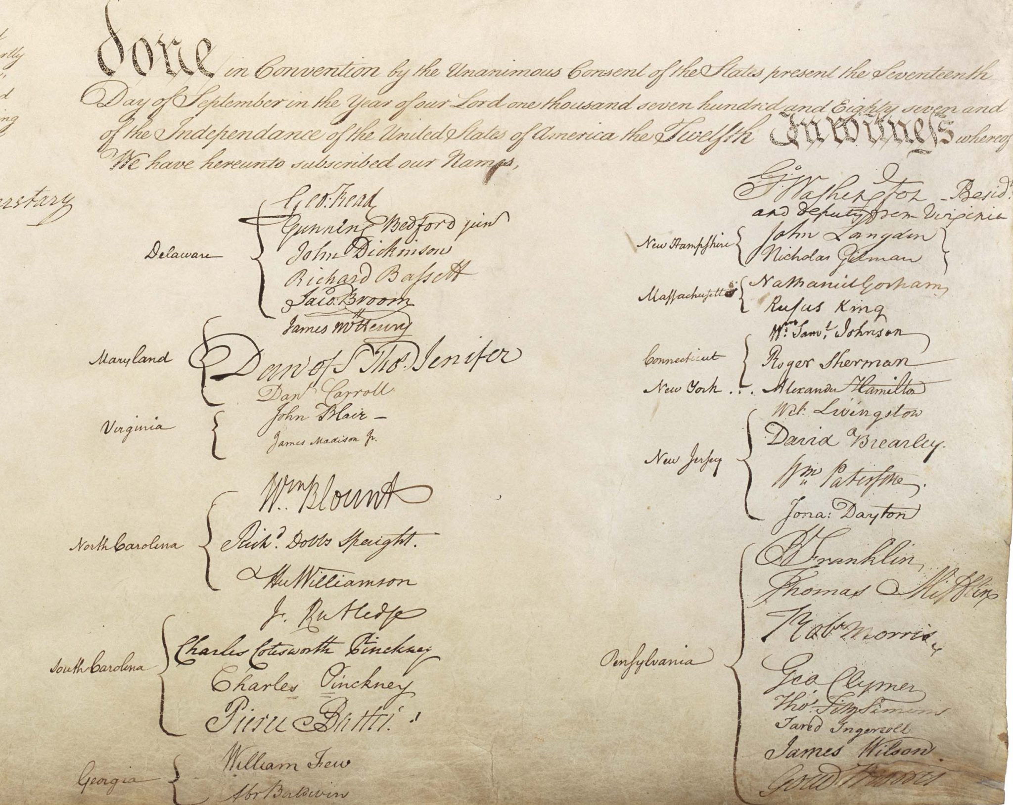 Hamilton At The Constitutional Convention 1787 Hamilton 52 Dianne