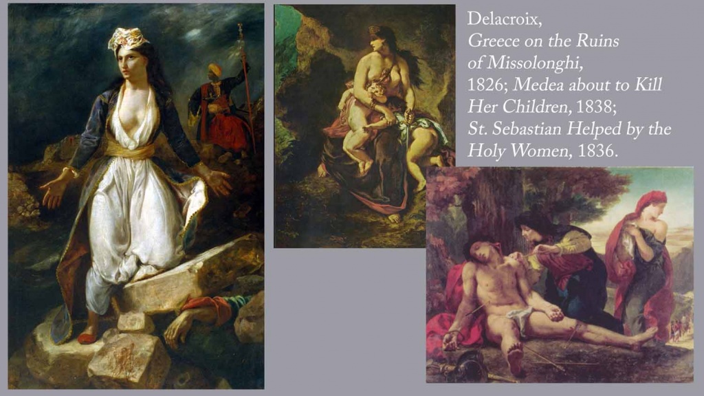Baudelaire and Delacroix.