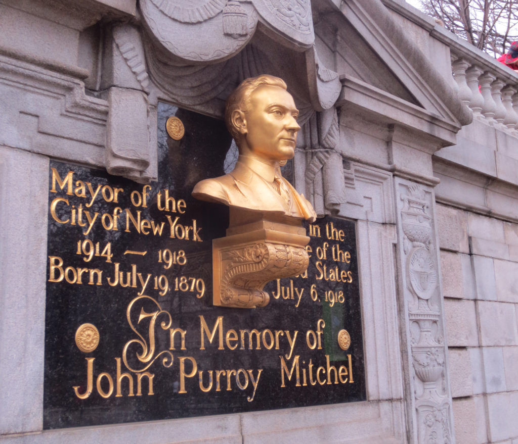 John Purroy Mitchel Memorial, Central Park