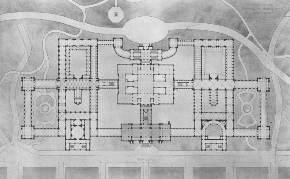 metropolitan museum of art floor plan