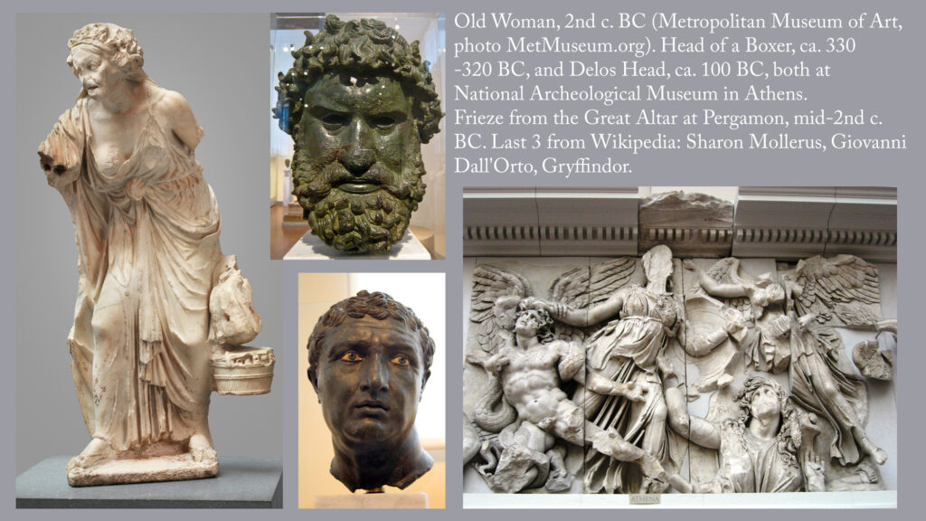 Sculpture Synopsis 4: Hellenistic period